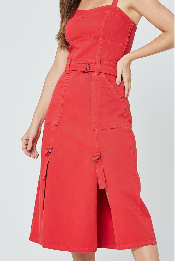 vestido vermelho my place